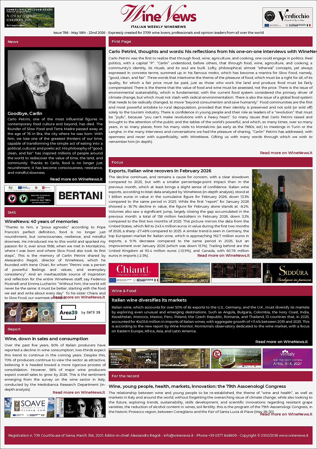 Italian Weekly WineNews