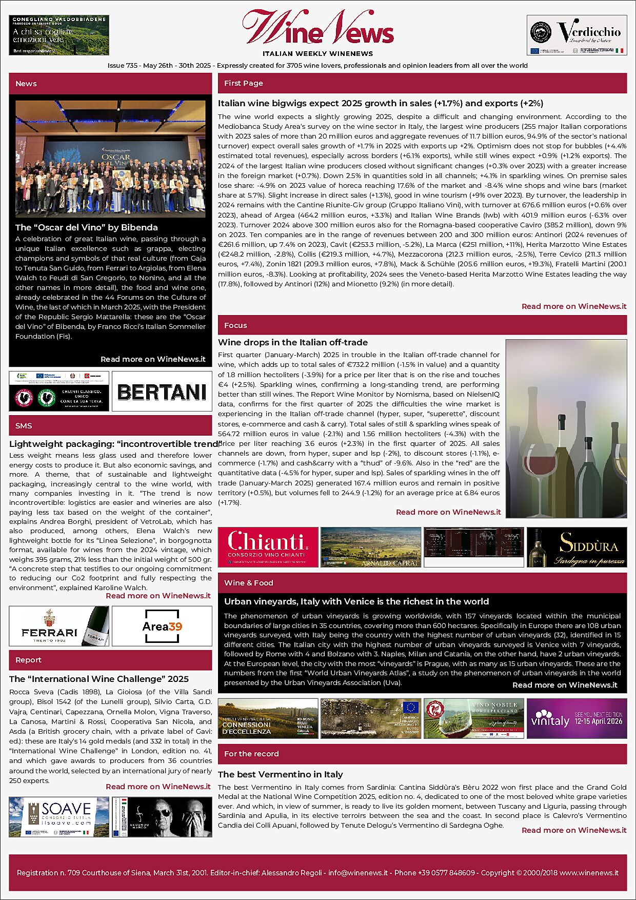 Italian Weekly WineNews
