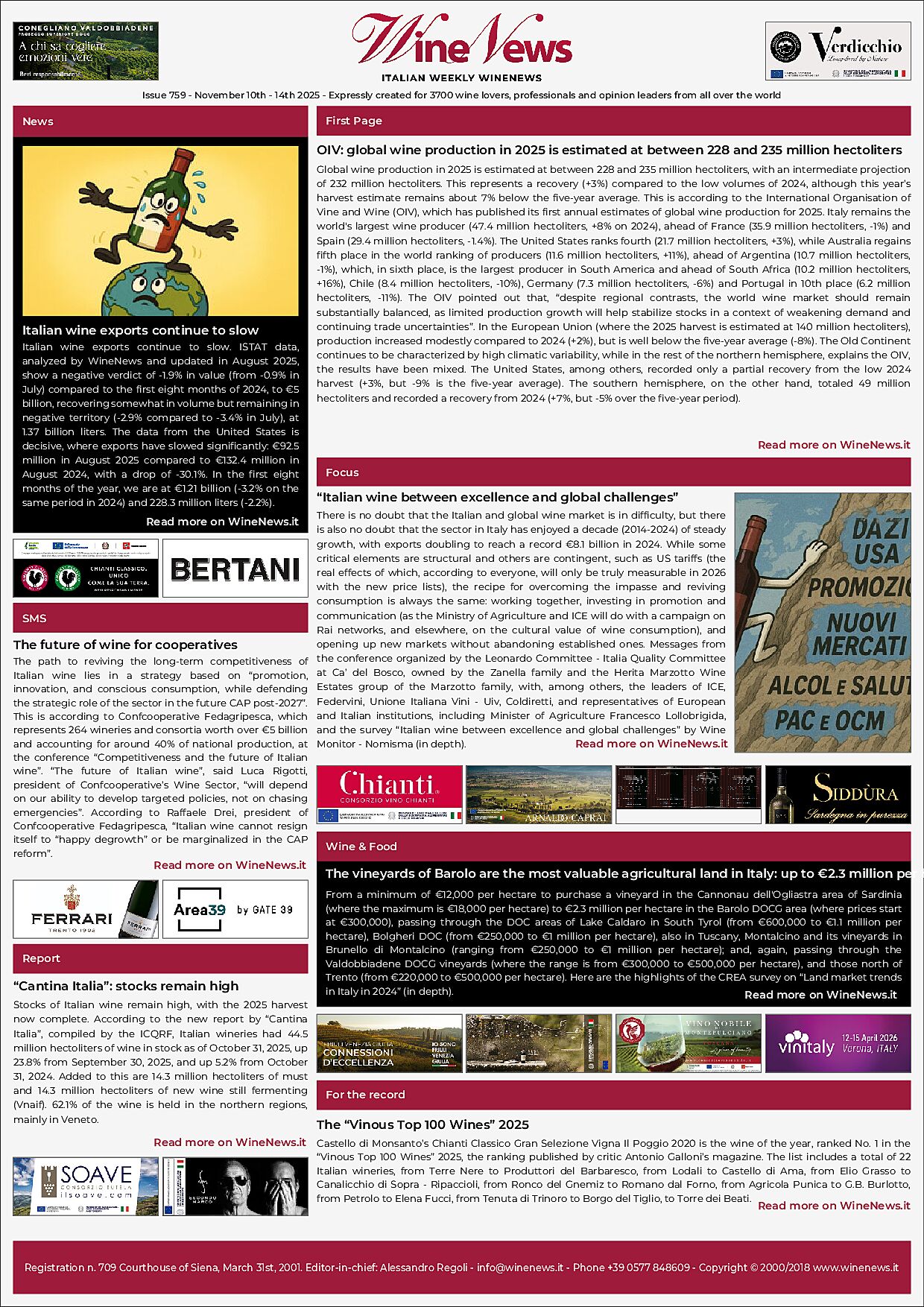 Italian Weekly WineNews