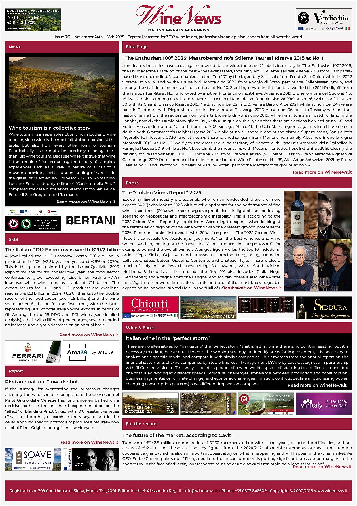 Italian Weekly WineNews