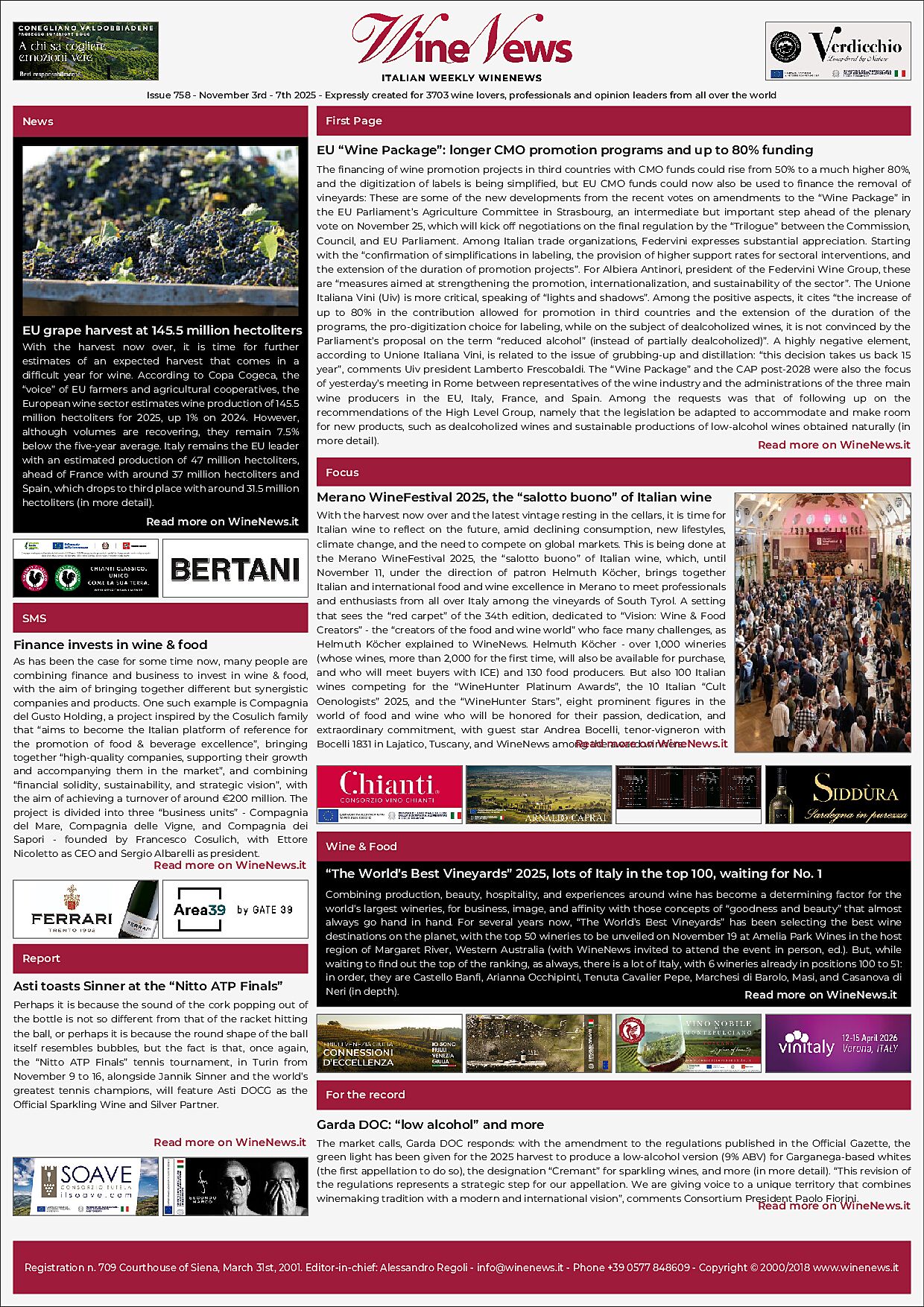 Italian Weekly WineNews