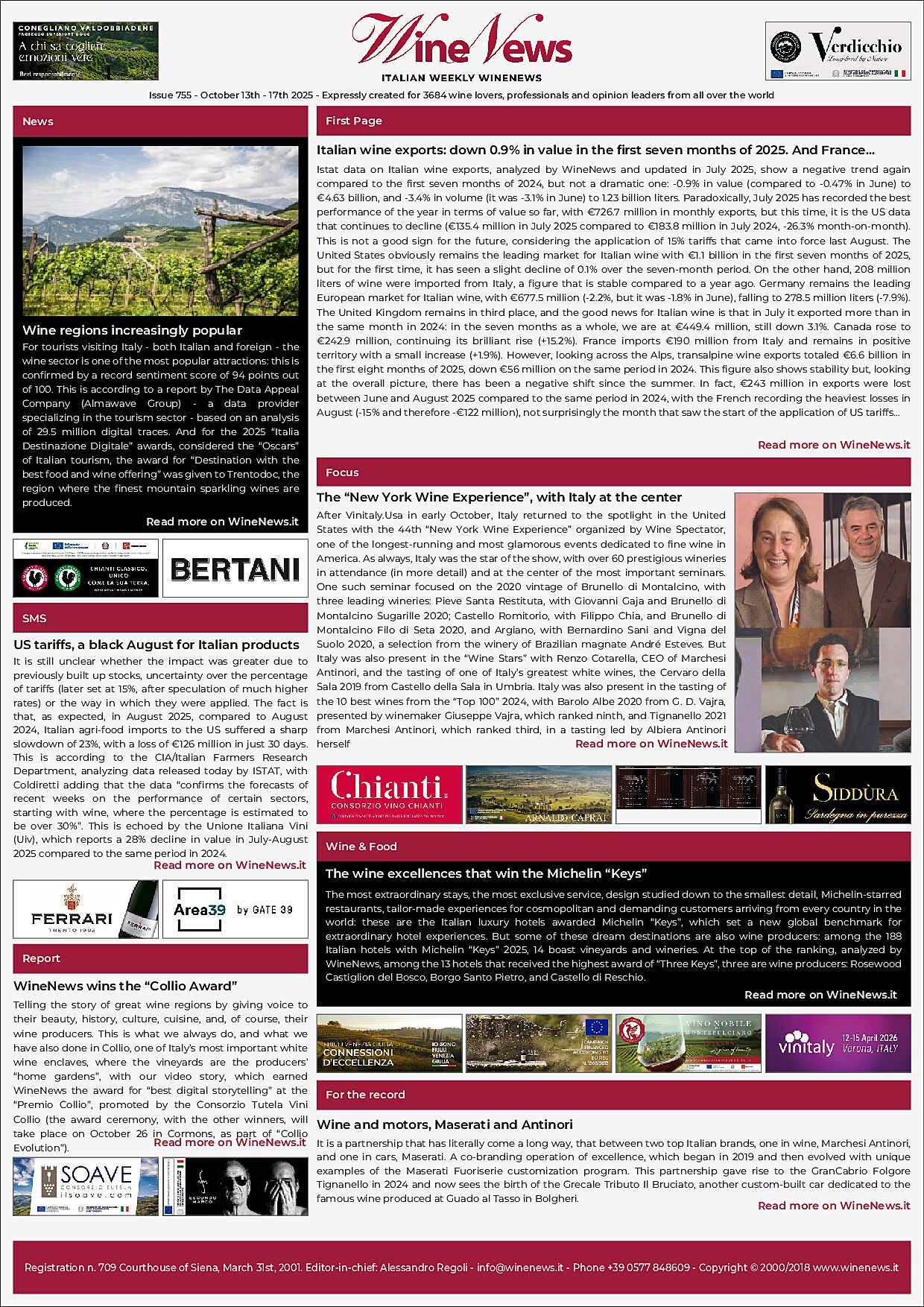 Italian Weekly WineNews