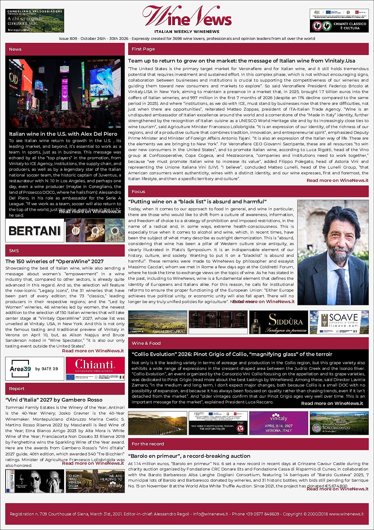 Italian Weekly WineNews