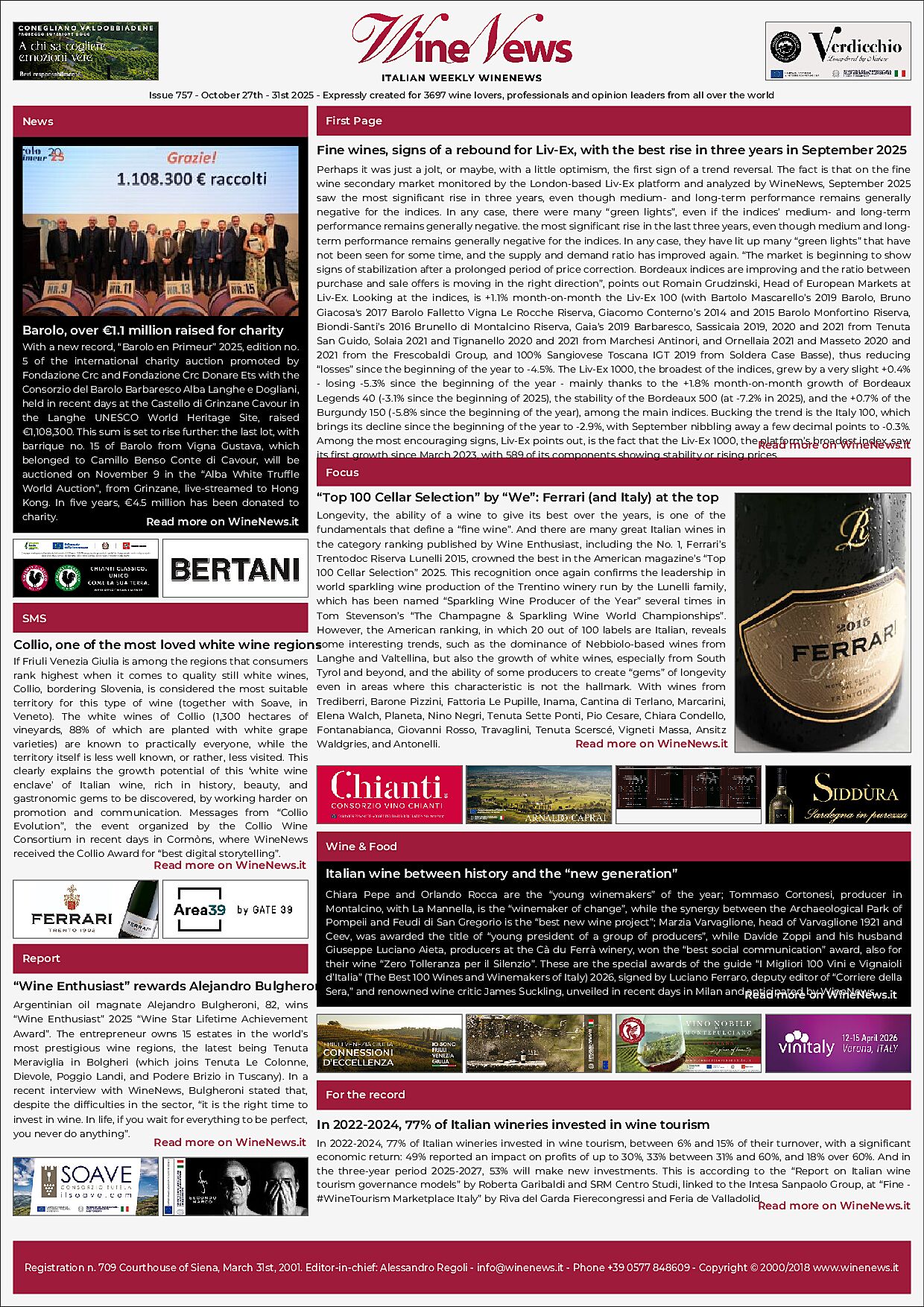 Italian Weekly WineNews