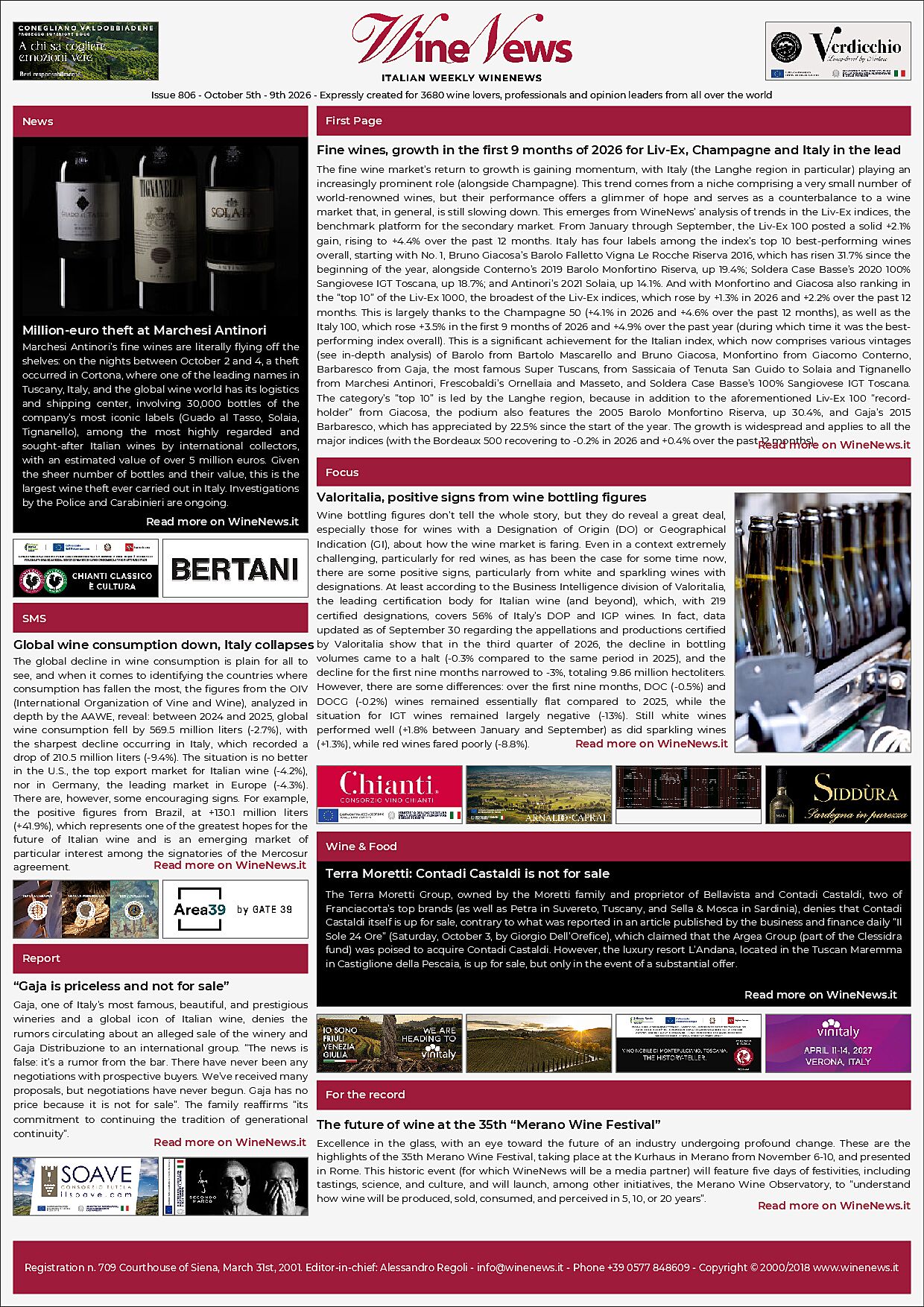 Italian Weekly WineNews