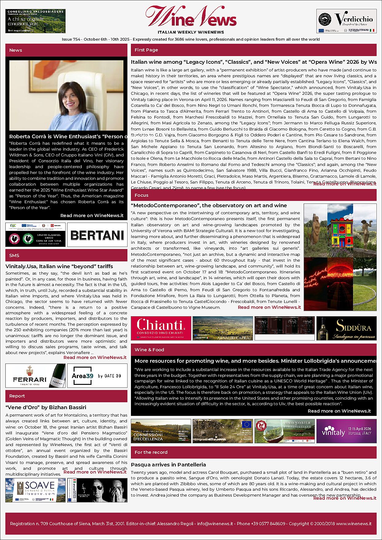 Italian Weekly WineNews