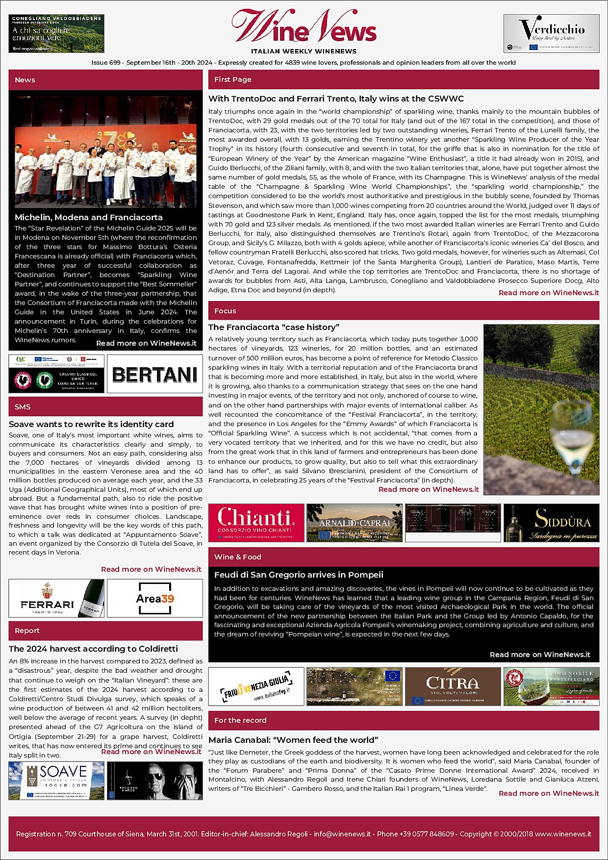 Italian Weekly WineNews