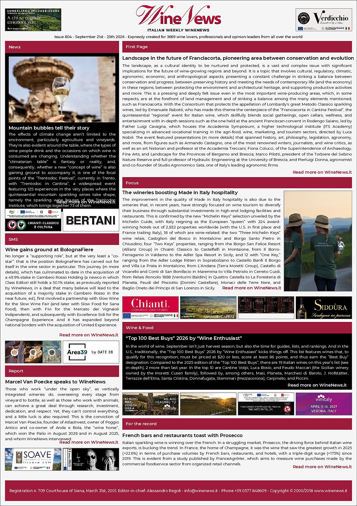 Italian Weekly WineNews