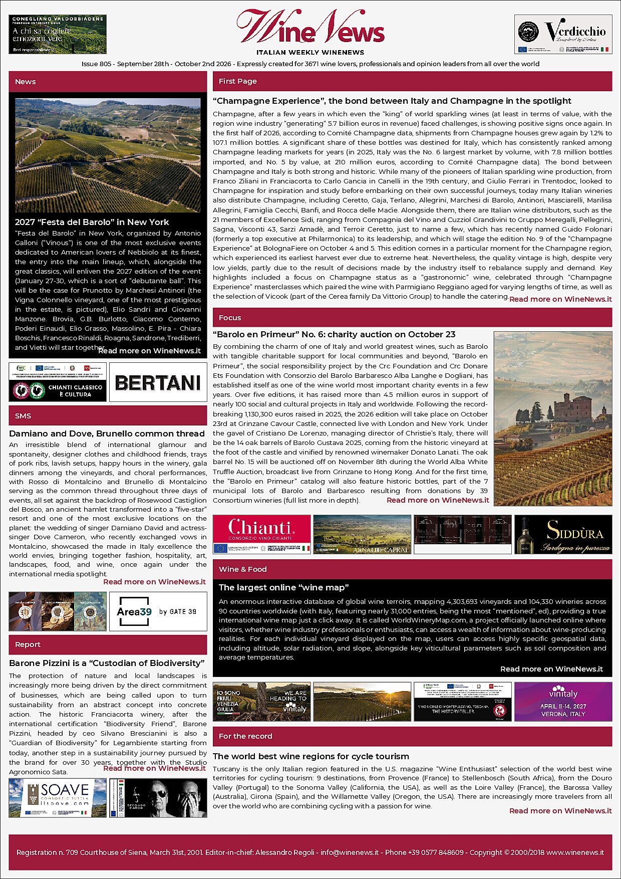 Italian Weekly WineNews