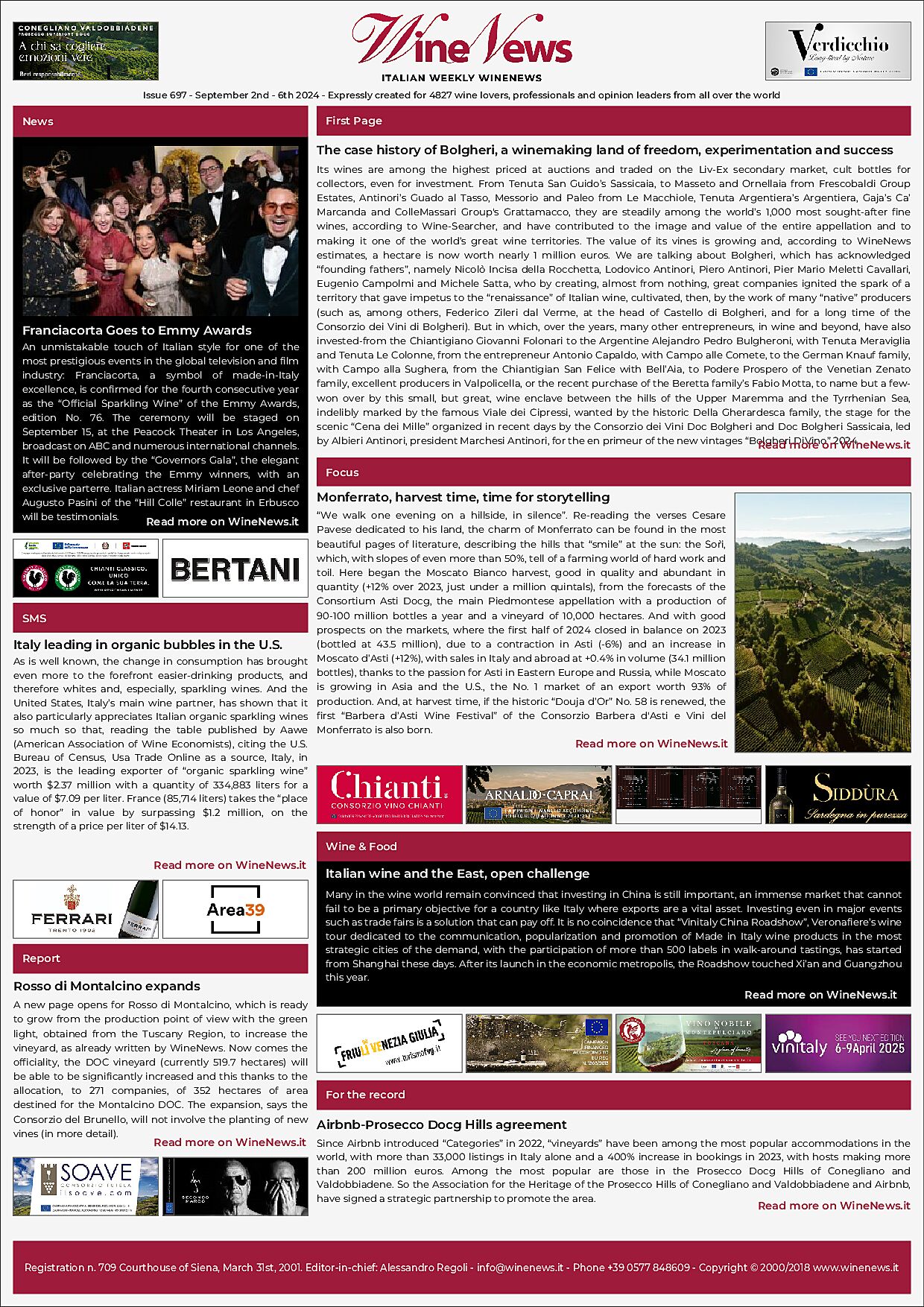 Italian Weekly WineNews