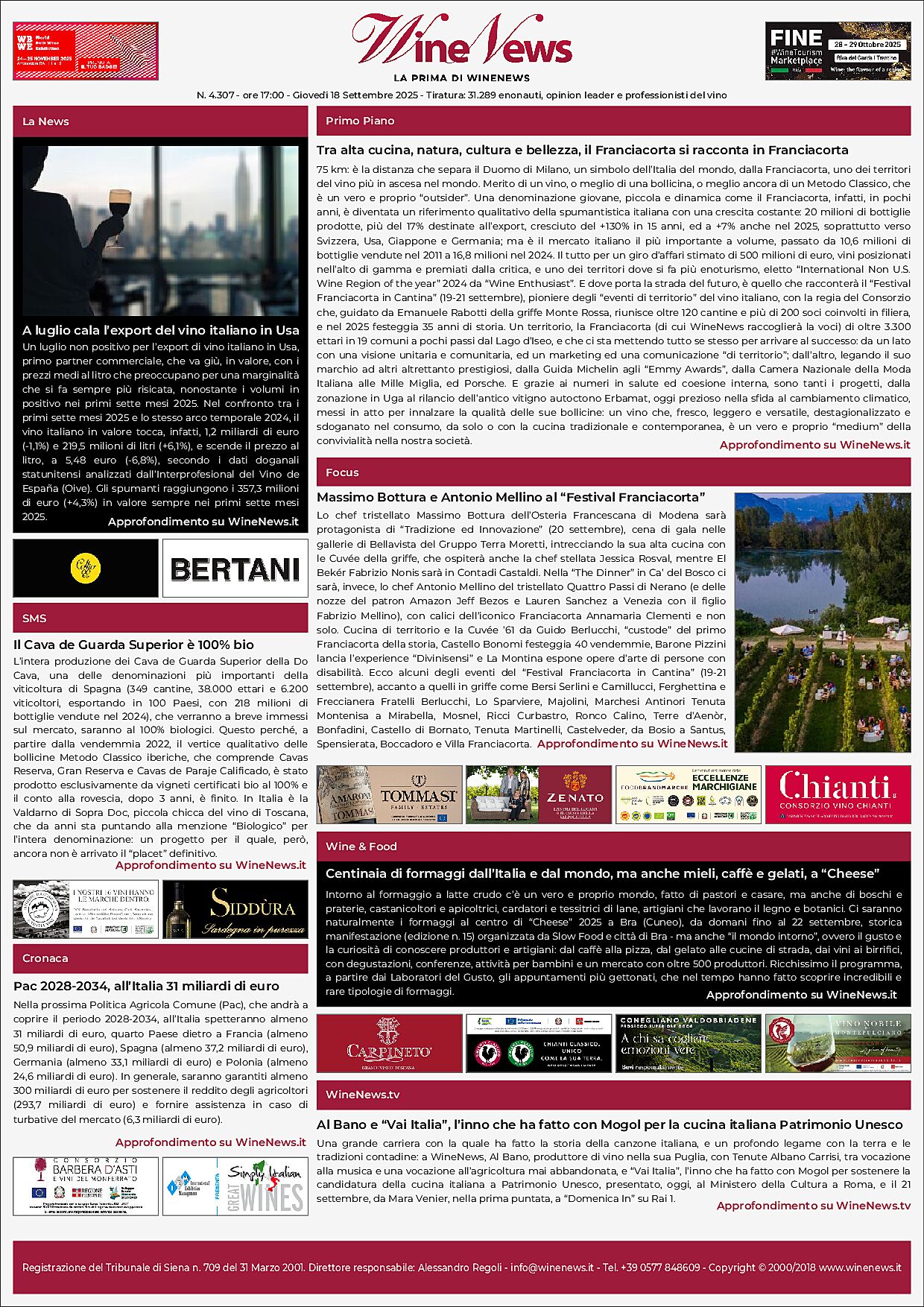 La Prima di WineNews