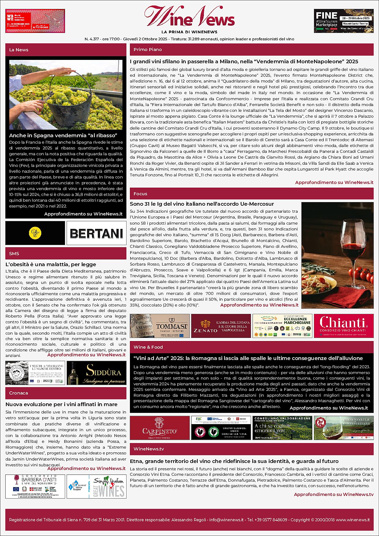 La Prima di WineNews