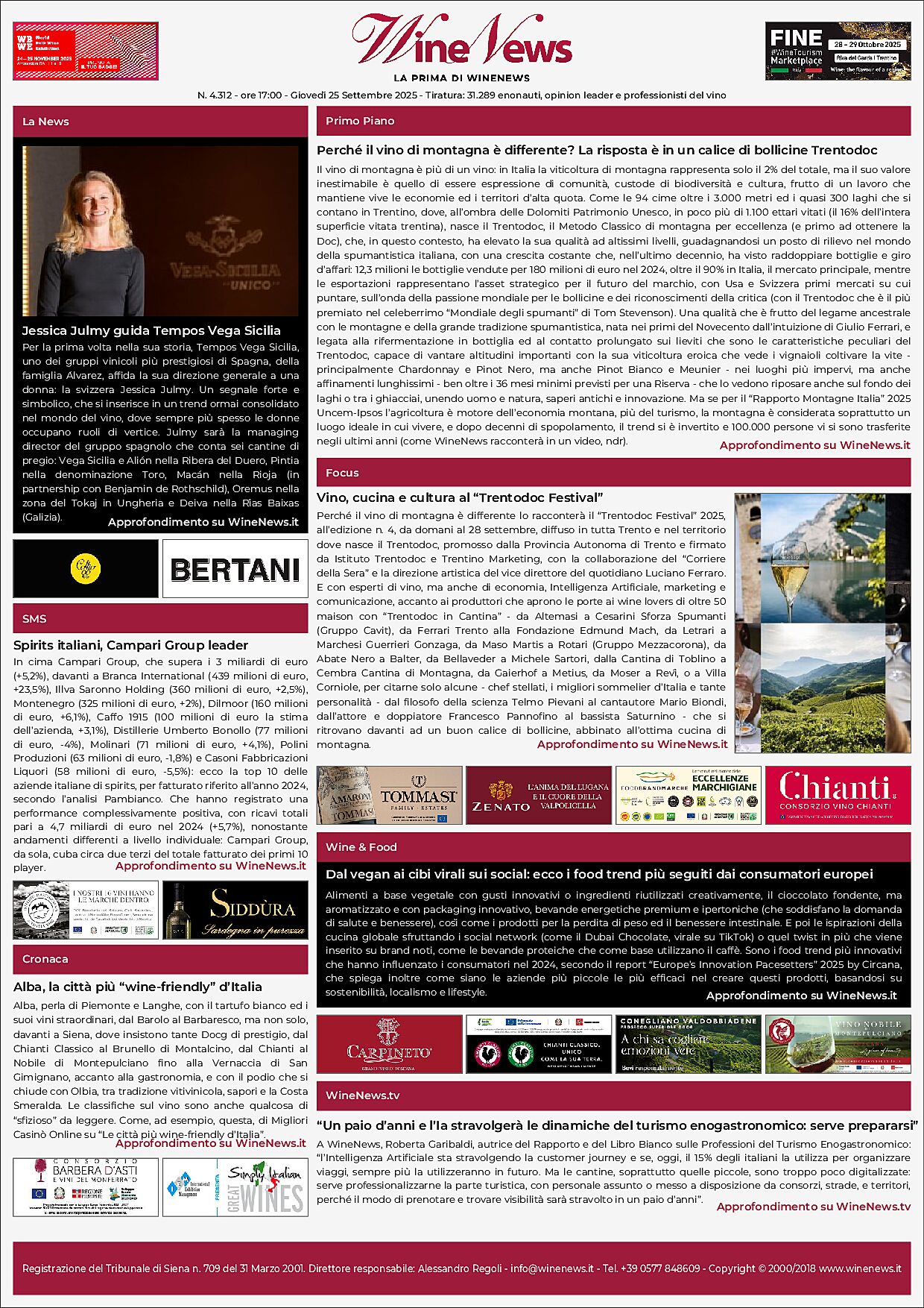La Prima di WineNews