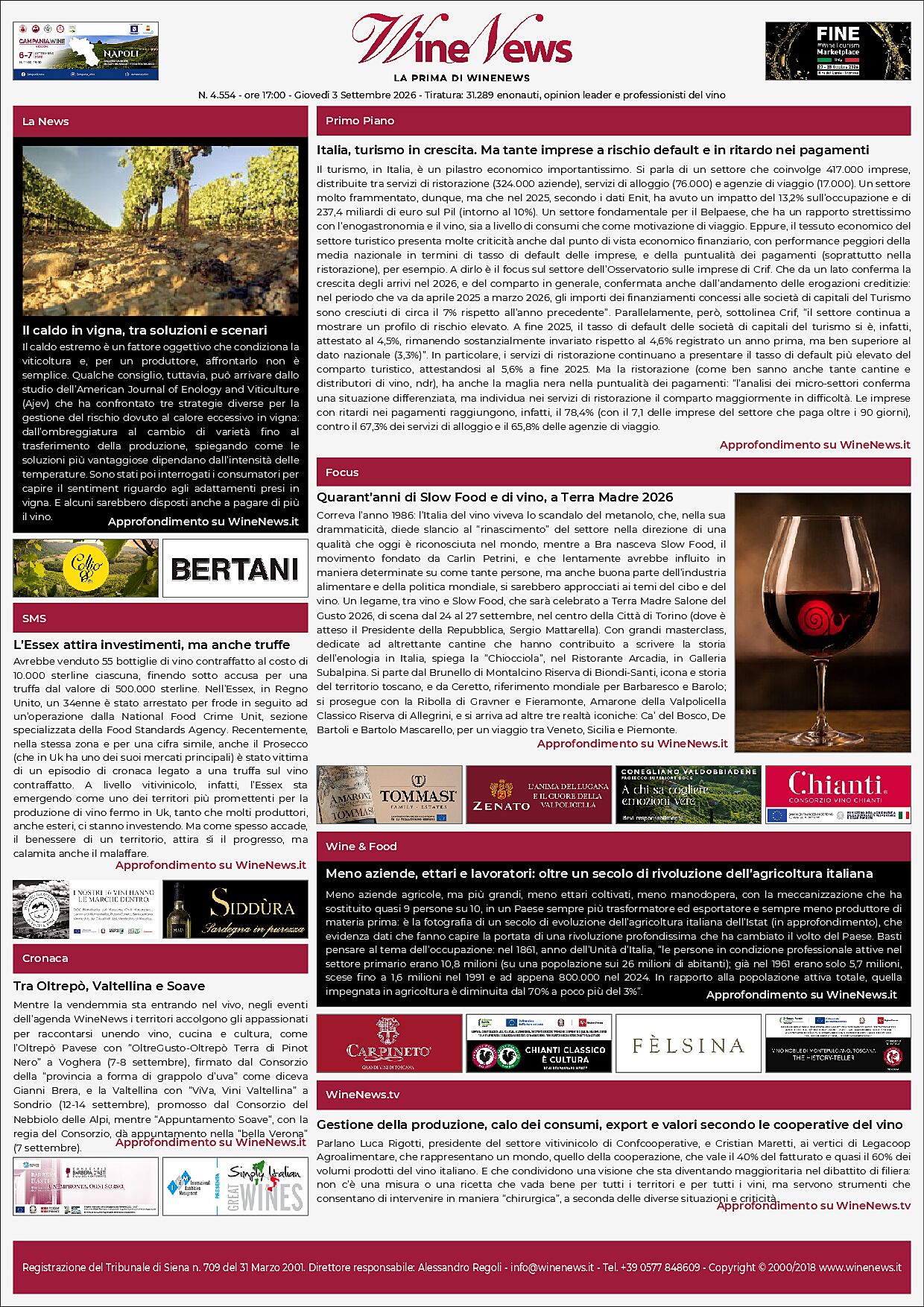 La Prima di WineNews