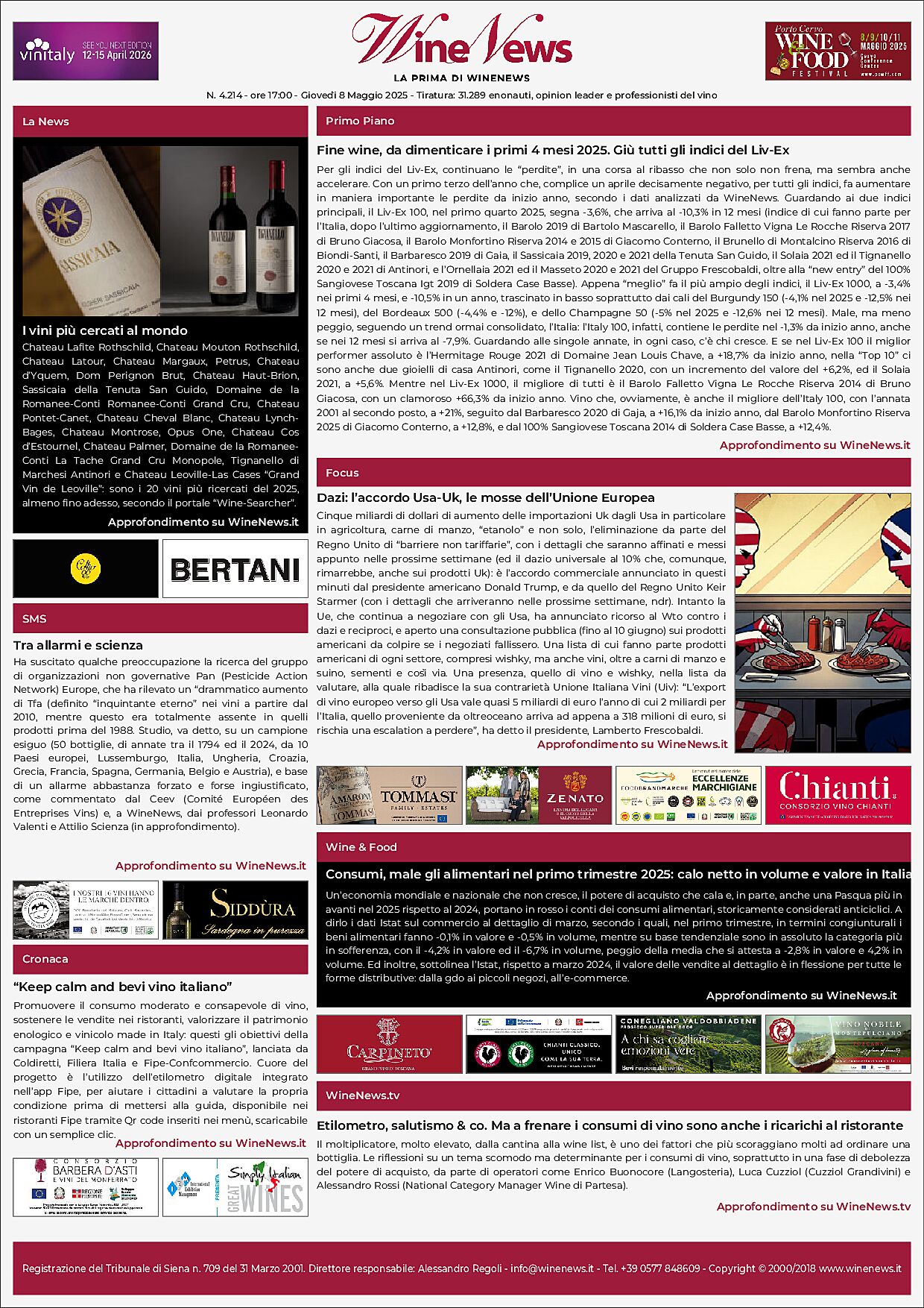 La Prima di WineNews