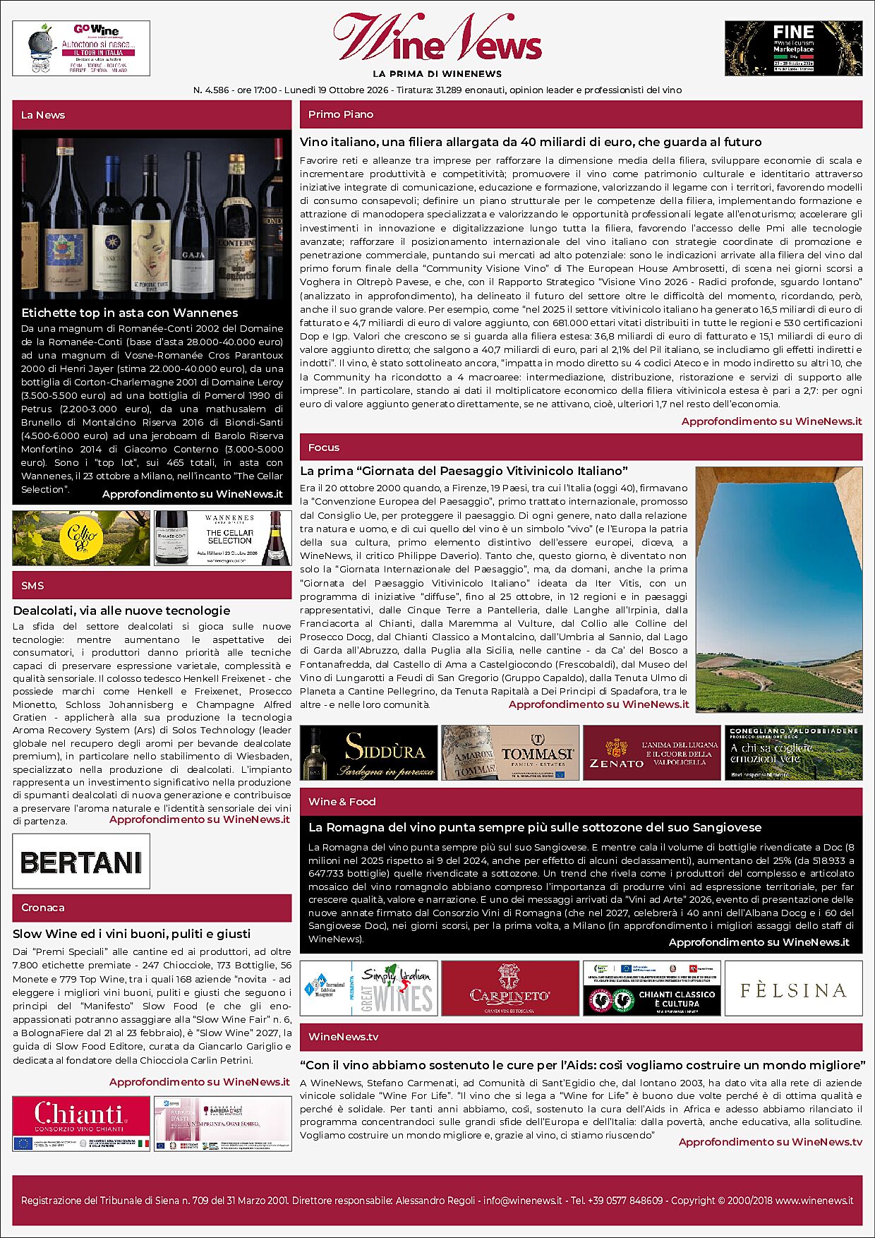 La Prima di WineNews
