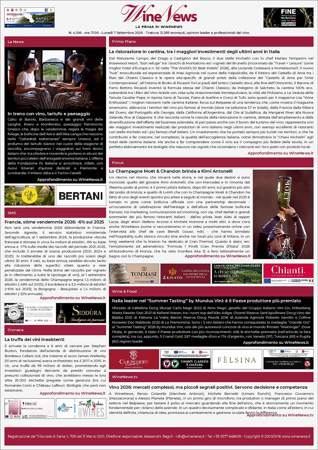 La Prima di WineNews
