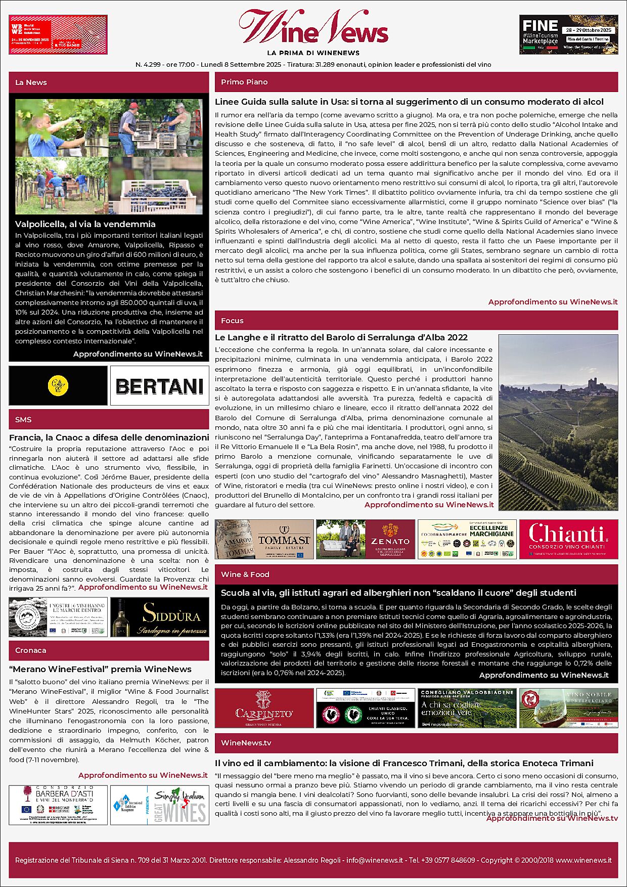 La Prima di WineNews
