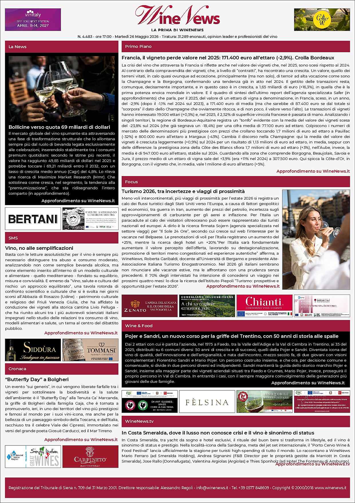 La Prima di WineNews