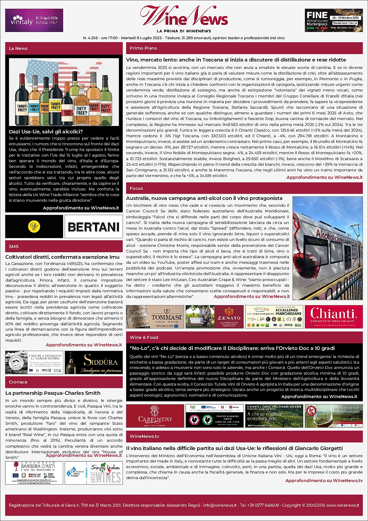 La Prima di WineNews