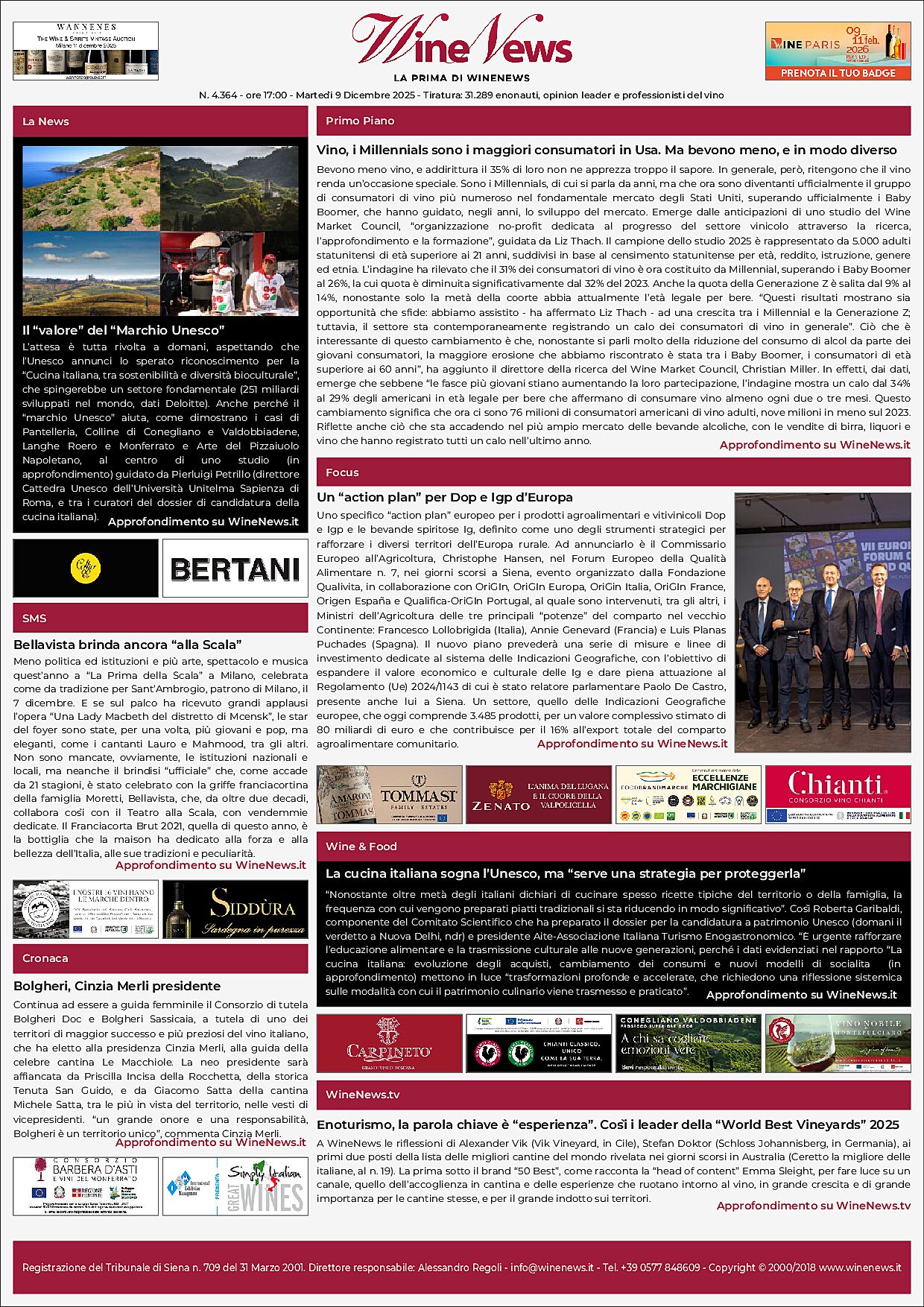 La Prima di WineNews