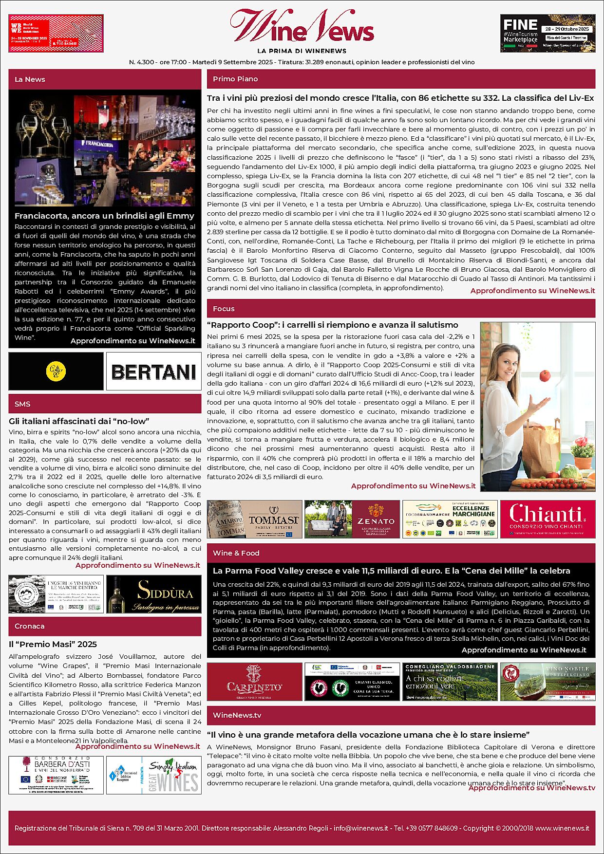 La Prima di WineNews