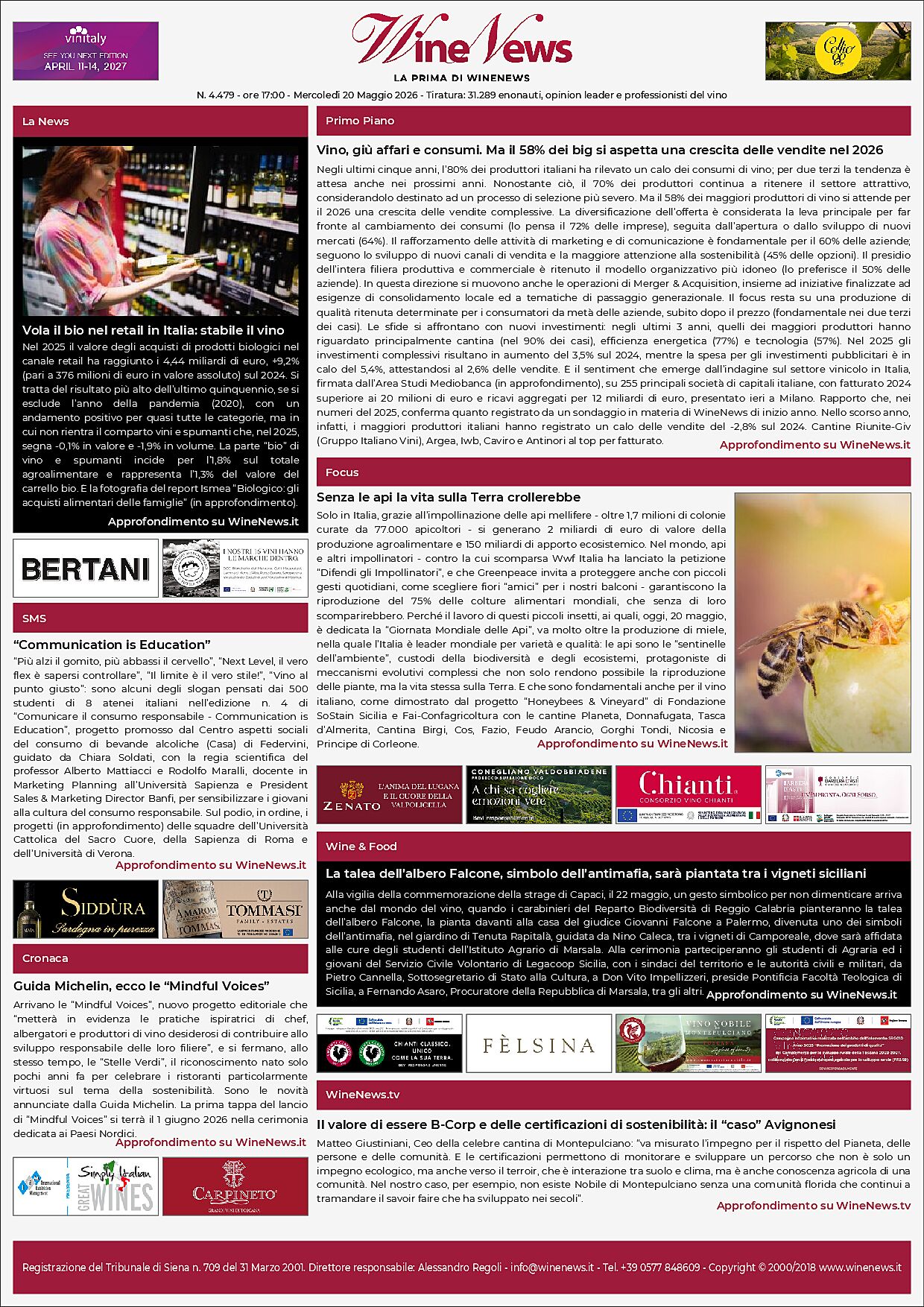La Prima di WineNews