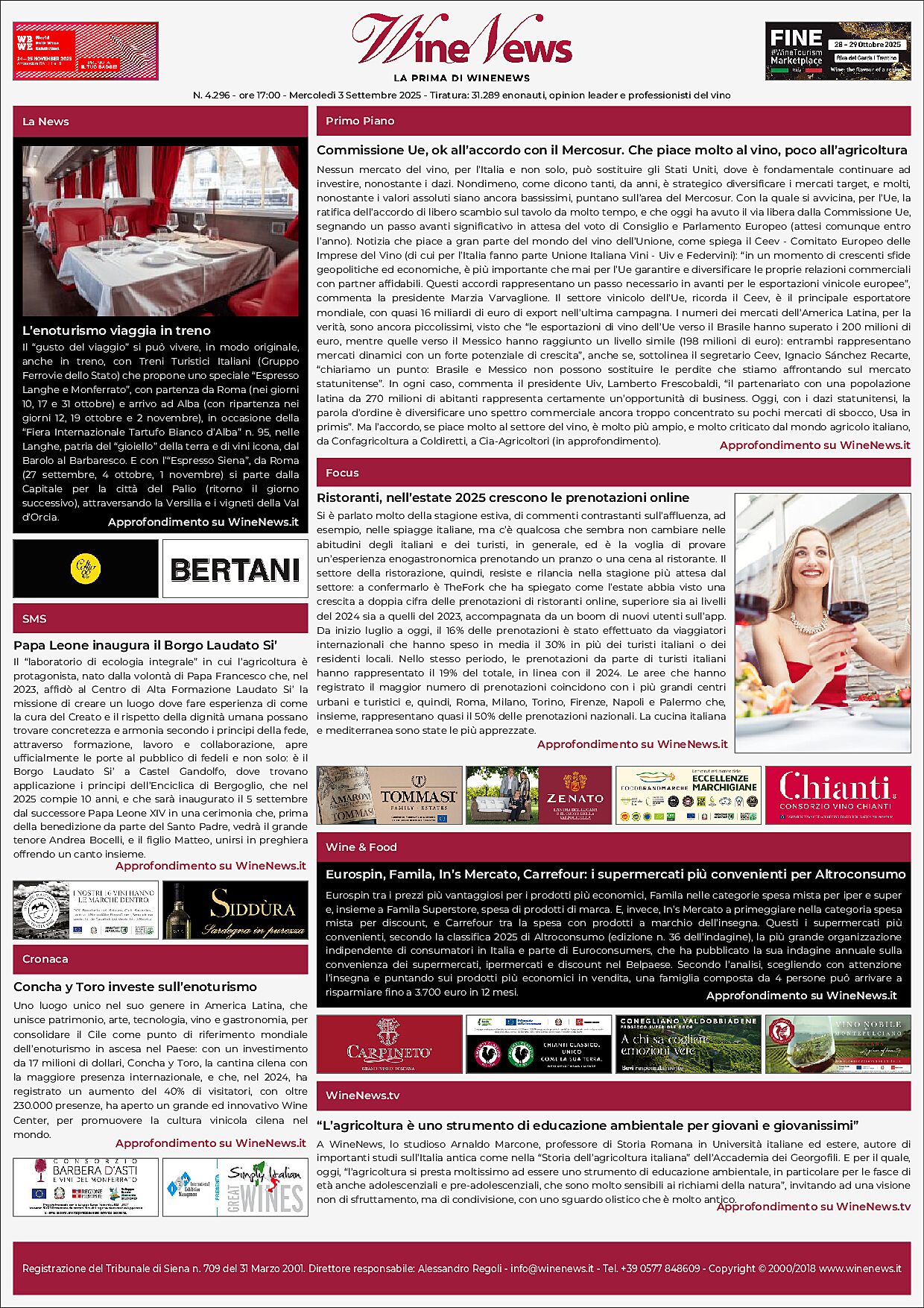 La Prima di WineNews