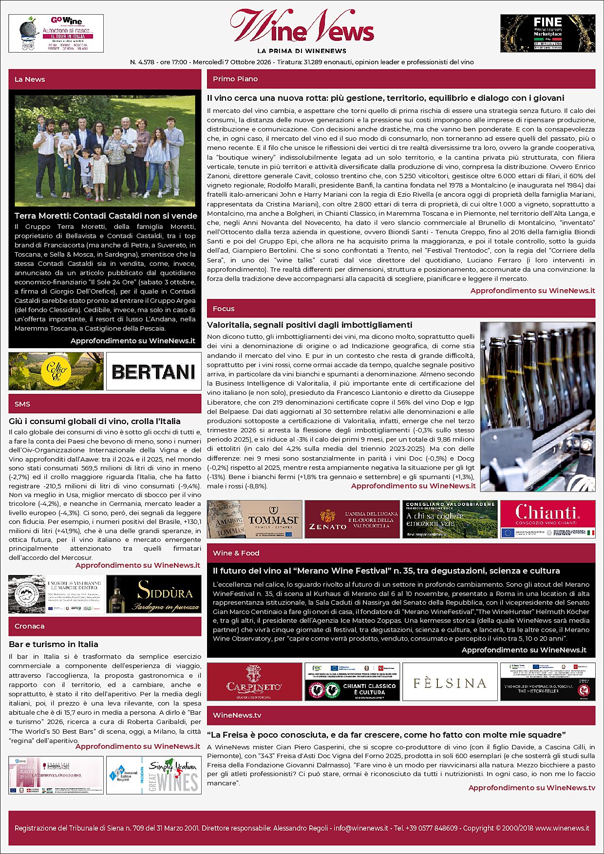 La Prima di WineNews