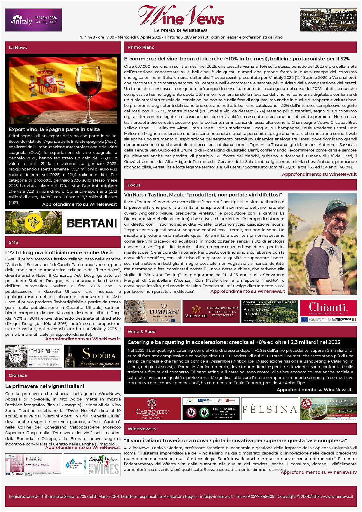 La Prima di WineNews