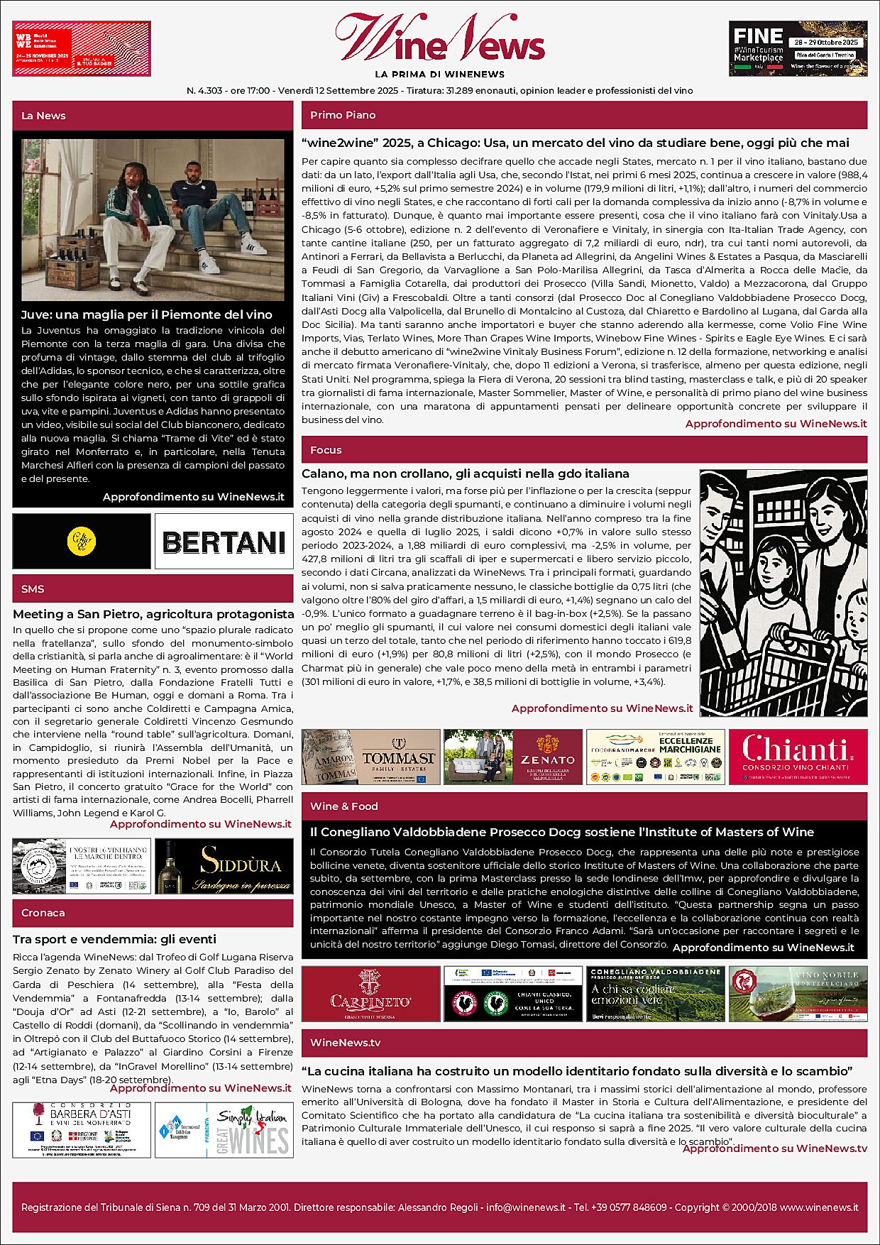 La Prima di WineNews