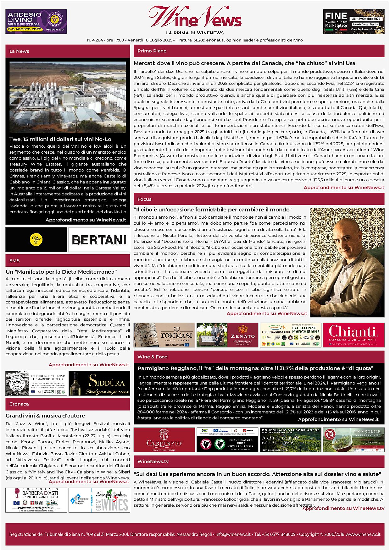 La Prima di WineNews