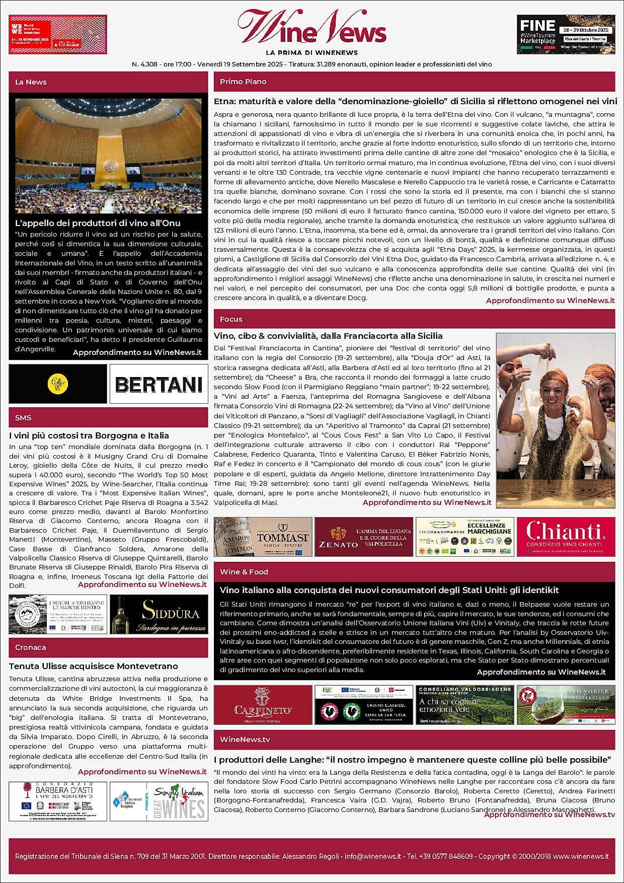 La Prima di WineNews