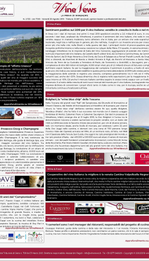 La Prima Di Winenews Iscriviti Alla Newsletter - 