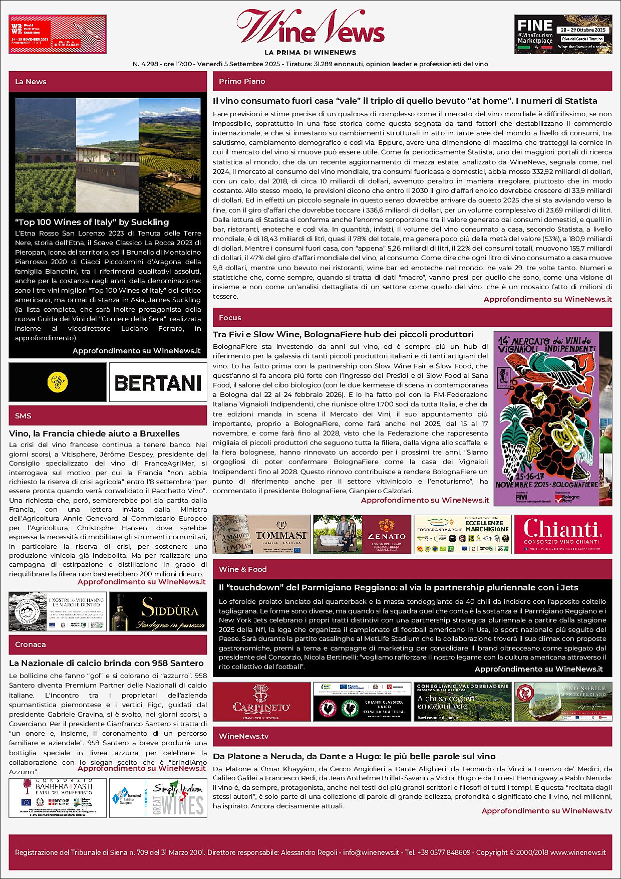 La Prima di WineNews
